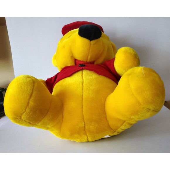 DISNEY WINNIE THE POOH COWBOY PLUSH STUFFED LARGE 22" NWOT - Picture 5 of 5